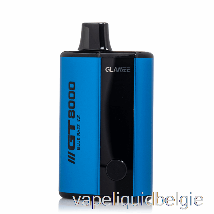 Vape Vloeibare Glamee Gt8000 Wegwerp Blauw Razz-ijs